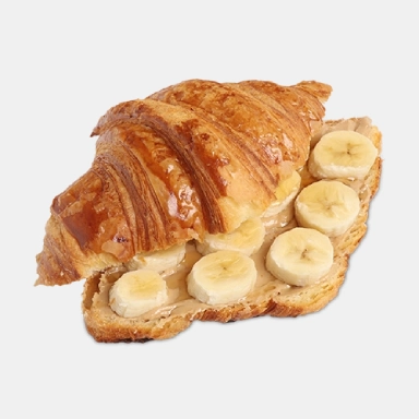 کراسان کره بادام زمینی و موز - قهوه لمیز